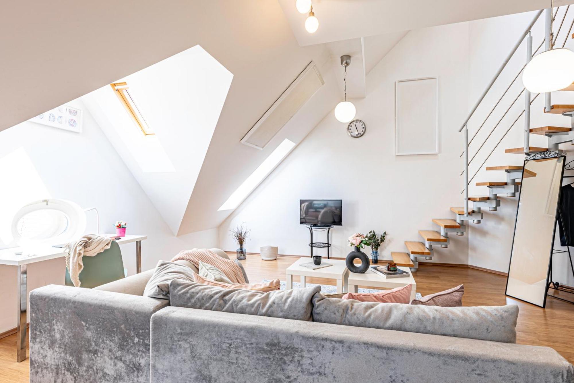 Appartamento Prague Days - Terrace - Stunning View - Duplex Esterno foto