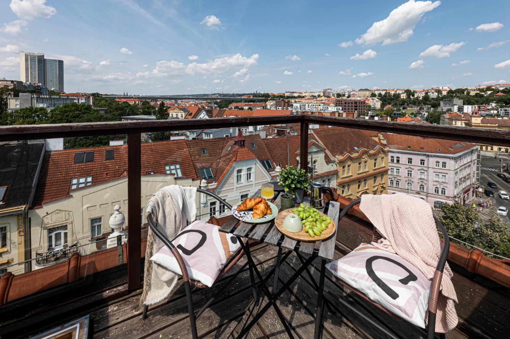 Appartamento Prague Days - Terrace - Stunning View - Duplex Esterno foto