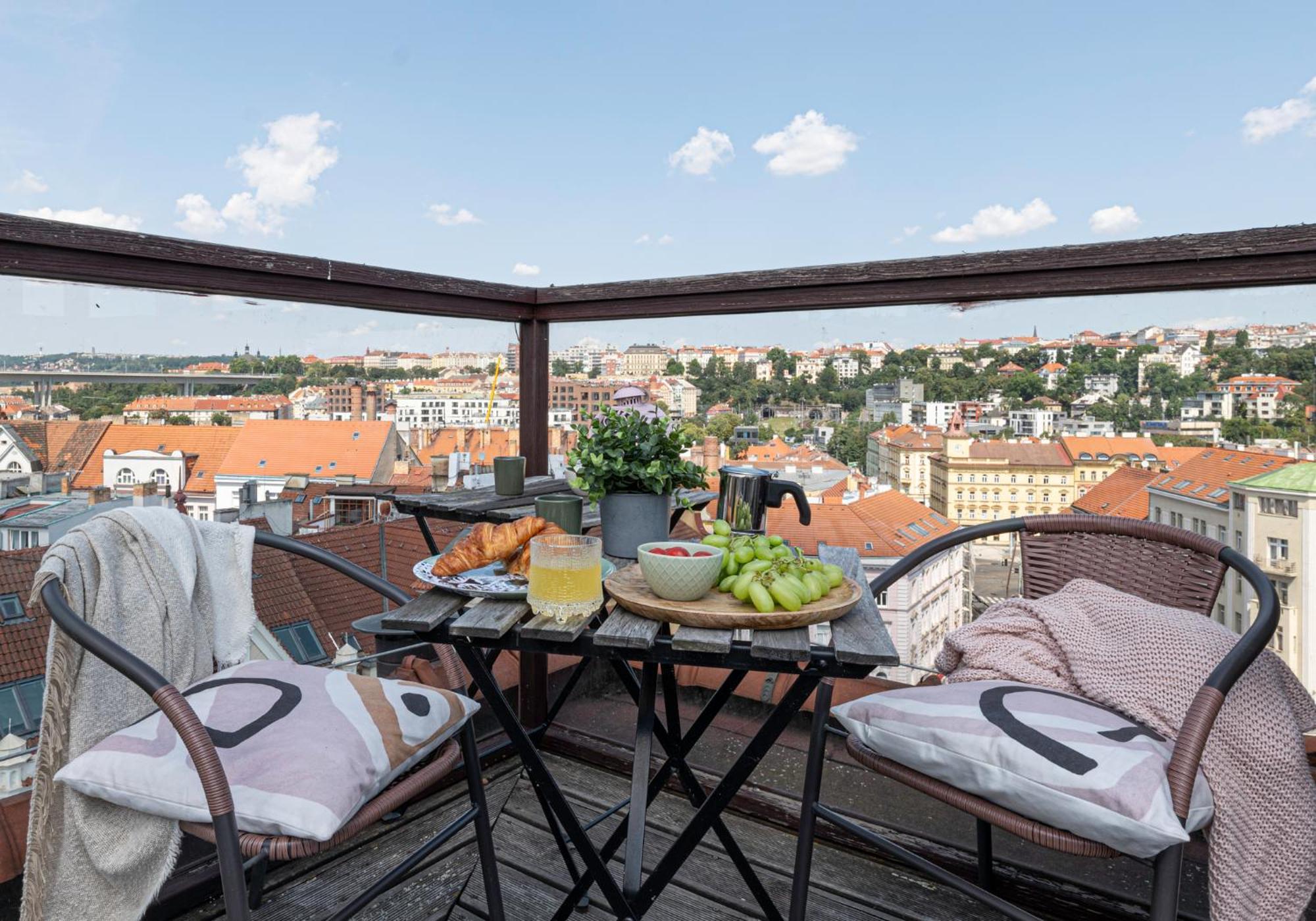 Appartamento Prague Days - Terrace - Stunning View - Duplex Esterno foto